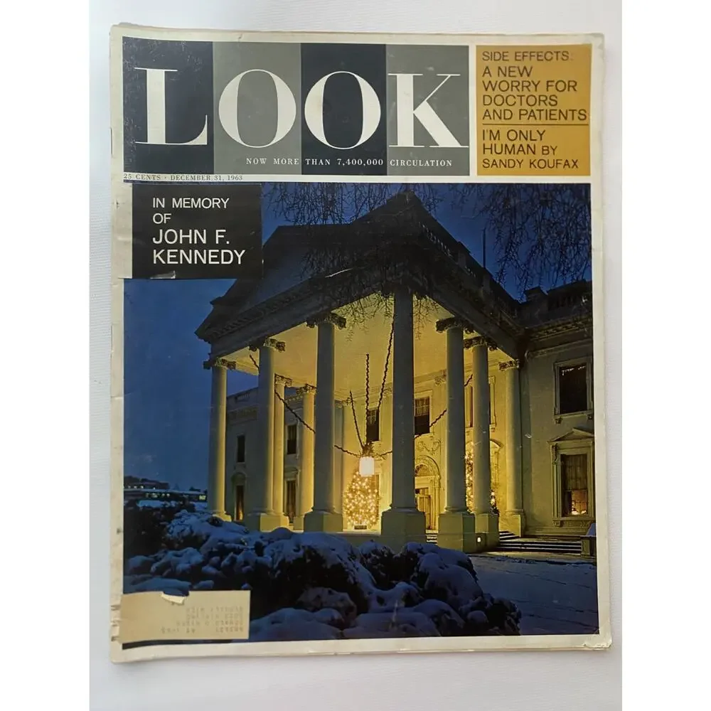 Look Magazine Lot of 5 Issues Vintage 1963 1965 1967 1970 1971